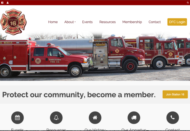 Daretown Fire Company Website